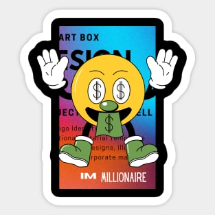 MILLIONAiRE Sticker